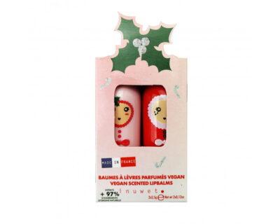 Lip Balm Set 2023 Holy Noel Edition 2 x 3.5 GR INUWET