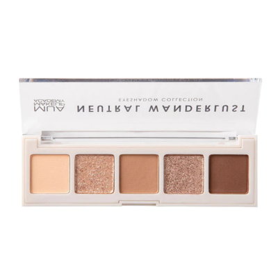 MUA 5 SHADE EYESHADOW PALETTE - NEUTRAL WANDERLUST - Image 2